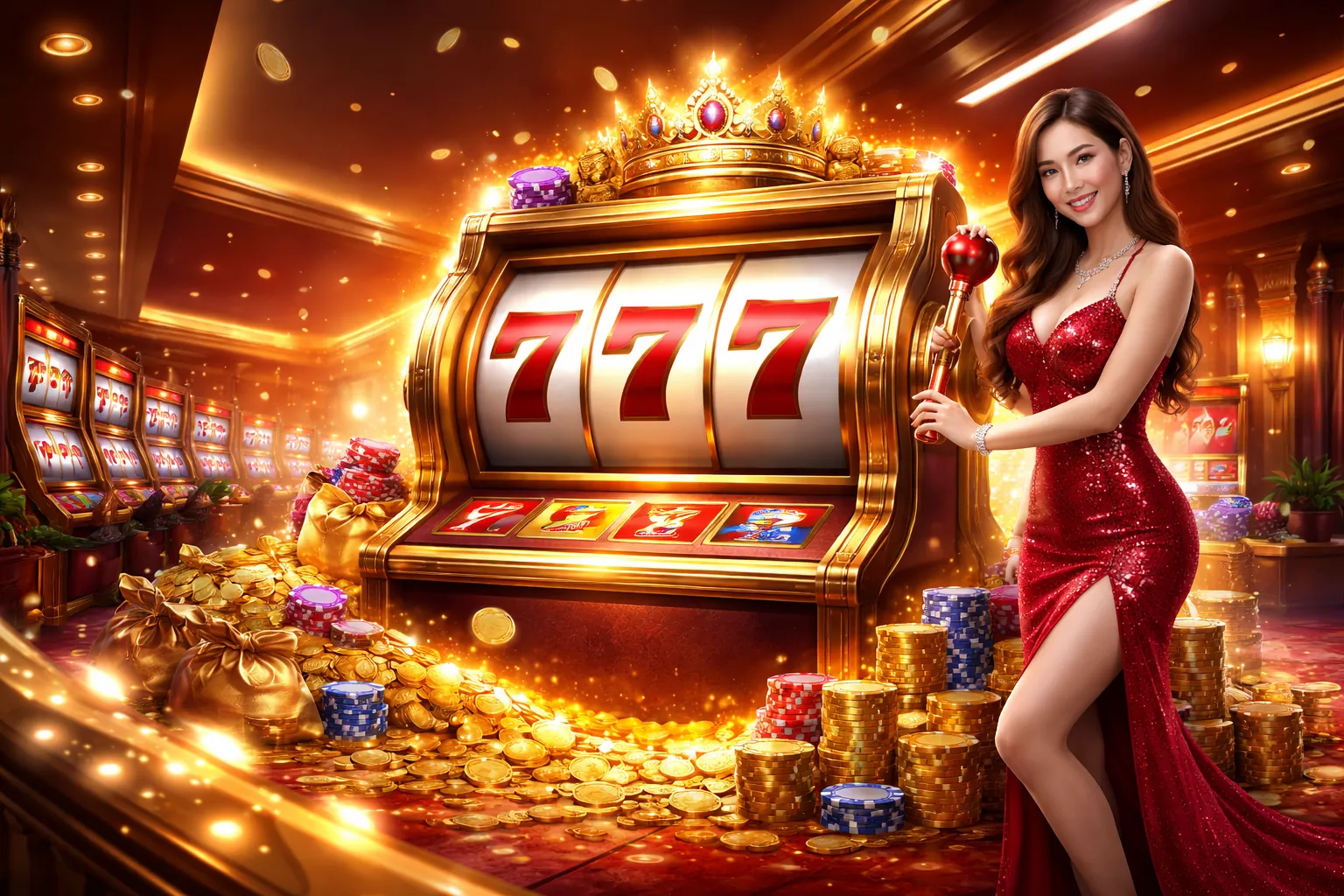 Trò chơi Slot hấp dẫn tại hi8823 apk